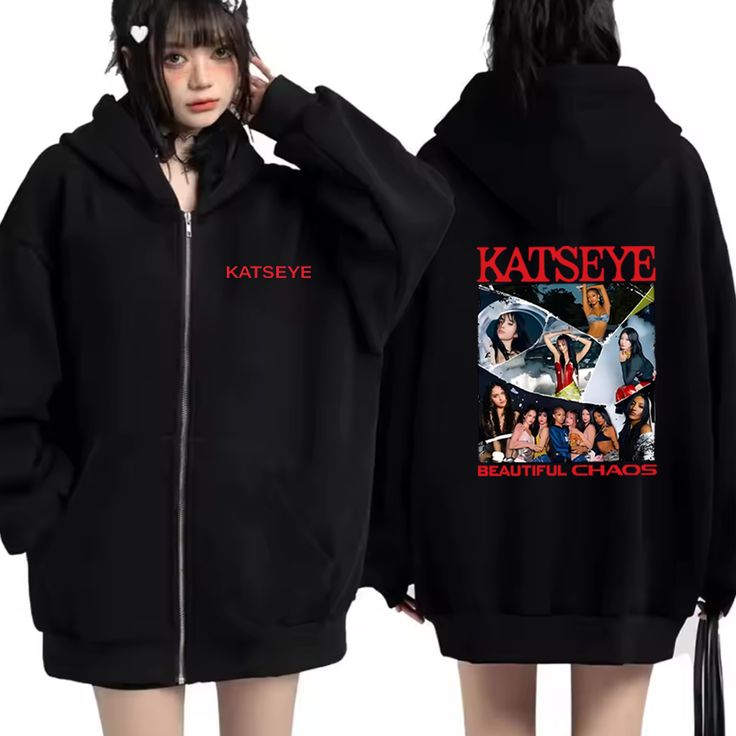 🌟🔥 HOODIE CON CREMALLERA KATSEYE – EDICIÓN ESTÉREO PICNIC 2026 🎤
